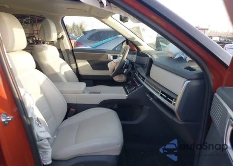 2025 Hyundai Santa Fe Calligraphy from USA, damaged, VIN 5NMP5DGL4SH080574